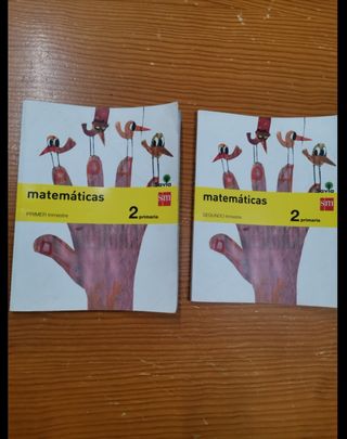 Pack libros mates 2 primaria
