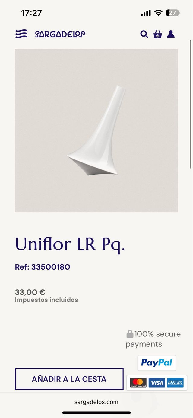 Sargadelos Uniflor LR GR