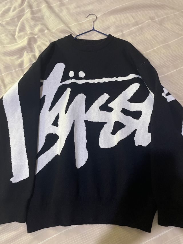Sudadera Stüssy negra talla S