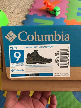 Botas Columbia Senderismo - Marrón Beige