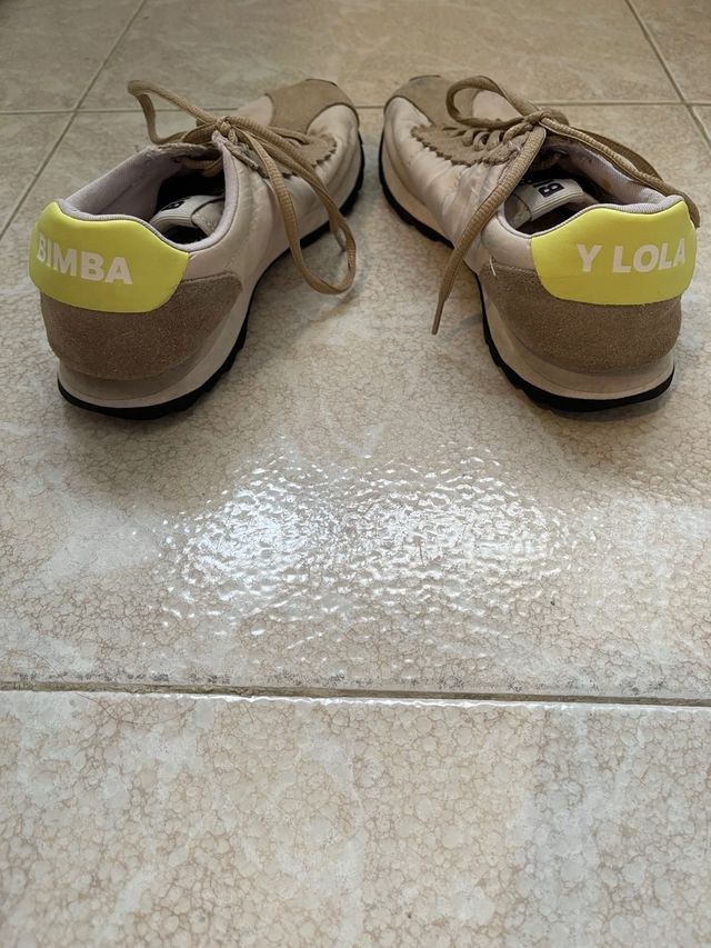 Zapatillas Bimba y Lola beige 38
