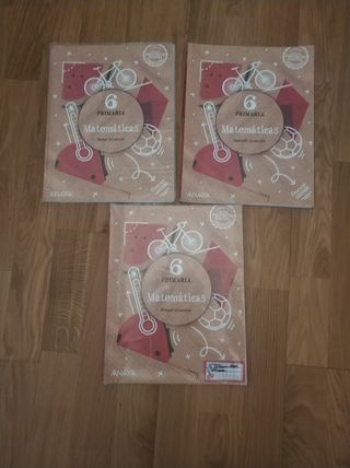 Matemáticas Anaya. 