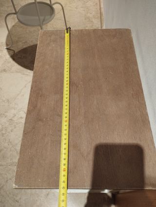 Botellero madera blanco-marrón