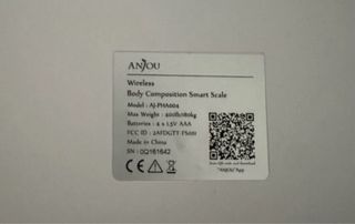 Báscula Anjou - Peso corporal
