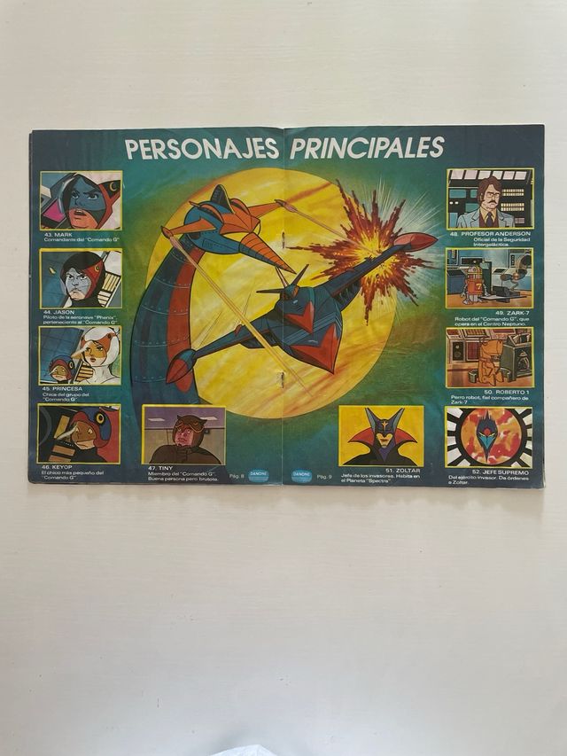 Album cromos LA BATALLA DE LOS PLANETAS Completo