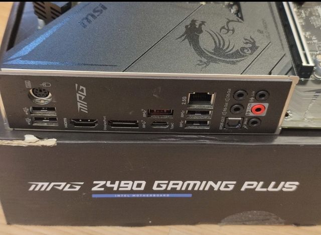 COMBO Msi z490+i5 10400f+16gb ram 3200mhz