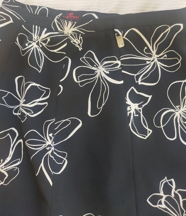 Conjunto falda & blusa mujer XL, talla 42