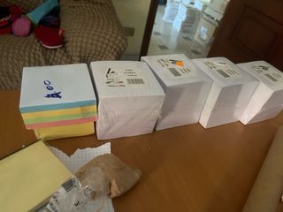 5 Blocchi Post-it Curo 9x9