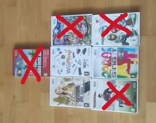 Juegos Nintendo Wii - 3 juegos