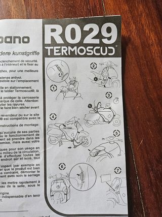 Cubre piernas moto Tucano Urbano R029 NUEVO