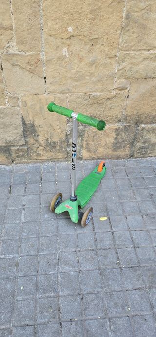Patinete Globber infantil verde