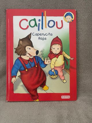 Casa del árbol Caillou + libros