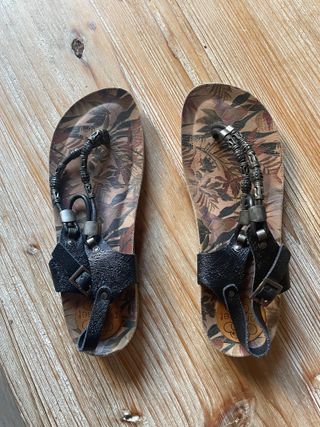 Sandalias Poirier negras talla 37