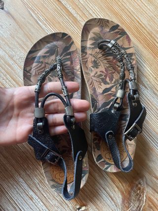 Sandalias Poirier negras talla 37