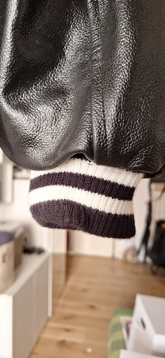 Giacca Baseball TOTAL BALCK