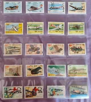 Sellos Disney y Flores