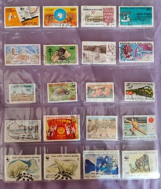 Sellos Disney y Flores