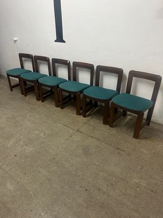 6 Sillas Guillemaus vintage