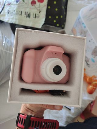 Cámara infantil rosa