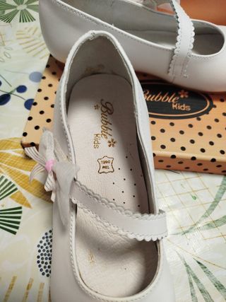 Zapatos niña Bubble Kids blancos