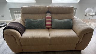 Sofá Natuzzi 3+2 plazas beige