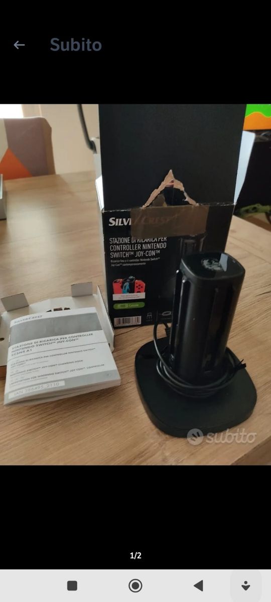 Stazione Ricarica Joy-Con Switch