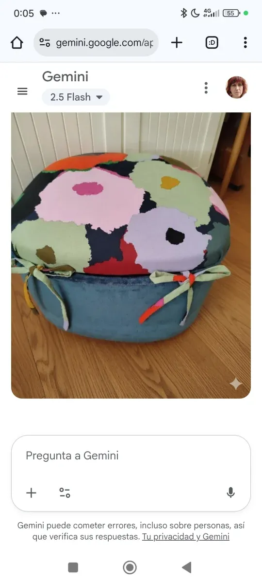 Puff  reposapies, almacenaje, taburete