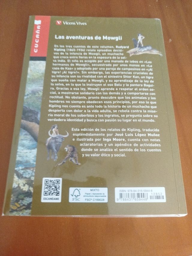 Las Aventuras De Mowgli N/c (Cucana Literature)...