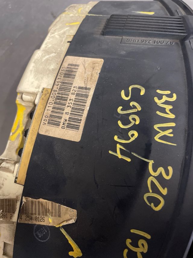 Strumentazione contachilometri BMW E36 320i no km