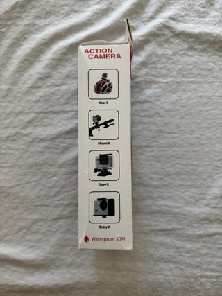 Cámara Deportiva Acuática 1080p