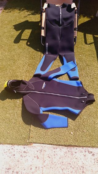 Traje buceo Cressi 5mm, Talla 6 - XXL. Leer. 