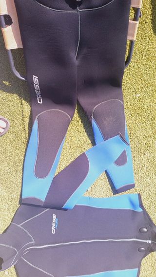 Traje buceo Cressi 5mm, Talla 6 - XXL. Leer. 
