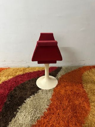 Silla vintage años 70 estilo Space Age