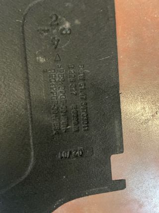 Copertura ruota scorta baule BMW E46