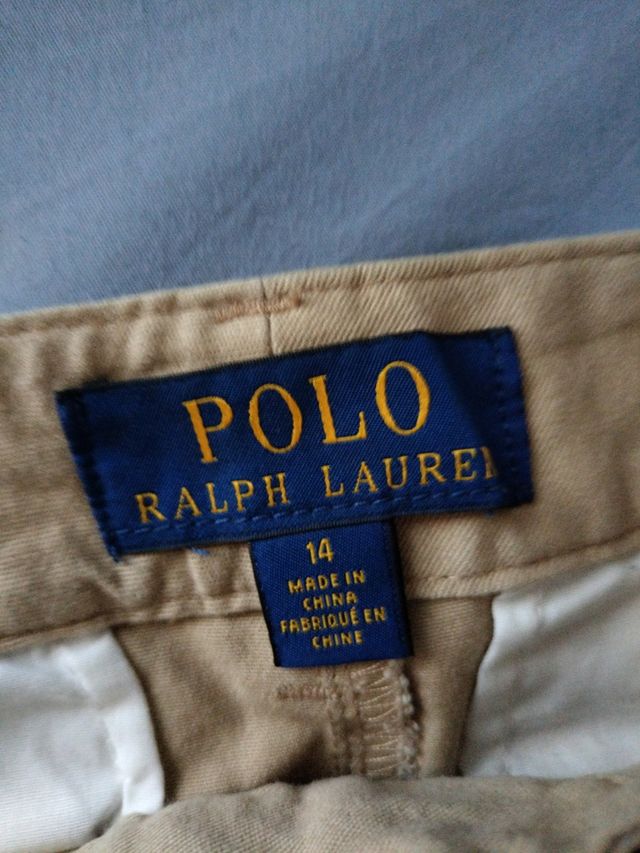 Pantalón Polo Ralph Lauren Beige Talla S
