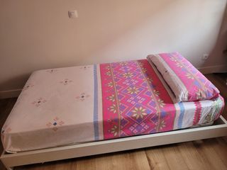 Cama juvenil blanca