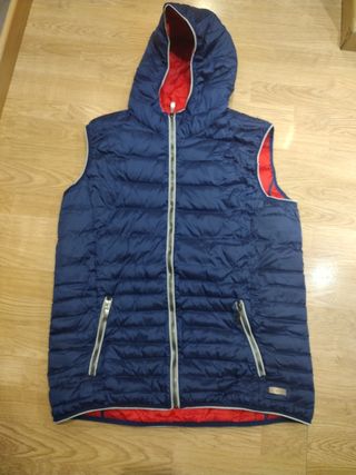 Chaleco CMP azul con capucha