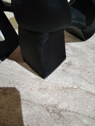 Zapatos de tacón negros - talla 38 y rojos regalo