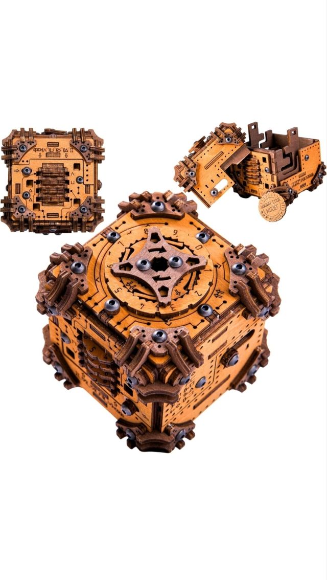 Puzzle 3D Tesseract's Secret