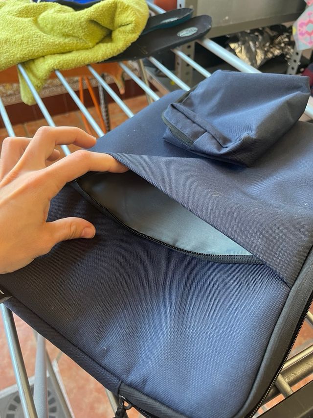 Funda portátil ZY3 azul + funda ratón