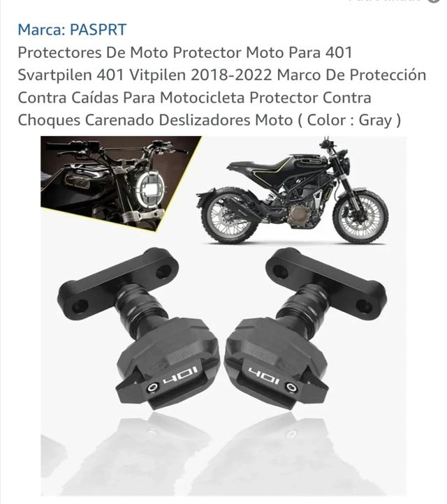 PASPRT Protectores Moto 401 Svartpilen.