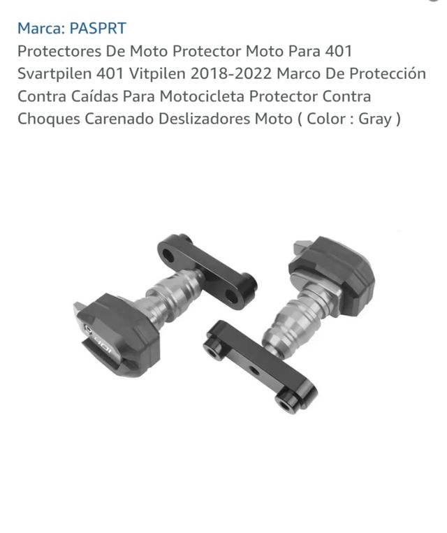 PASPRT Protectores Moto 401 Svartpilen.