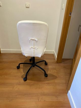 Silla escritorio blanca 