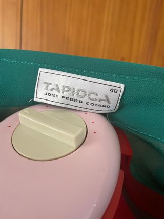 Traje Tapioca turquesa XL