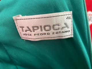 Traje Tapioca turquesa XL