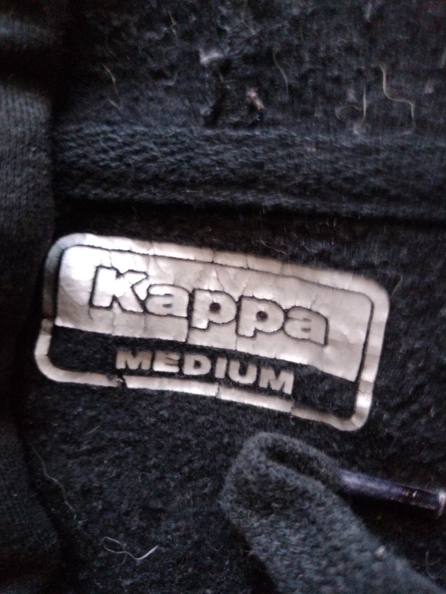 Sudadera Kappa negra - Talla M