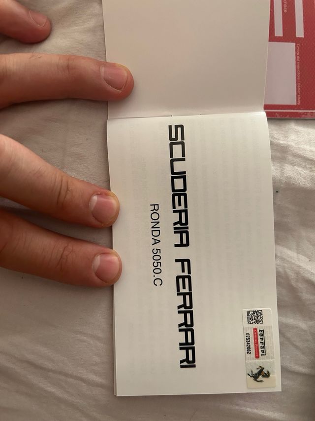 Reloj Scuderia Ferrari 5050C