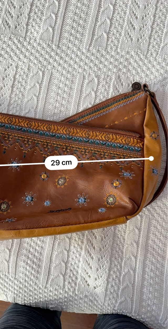 Bolso Desigual marrón - Multicolor