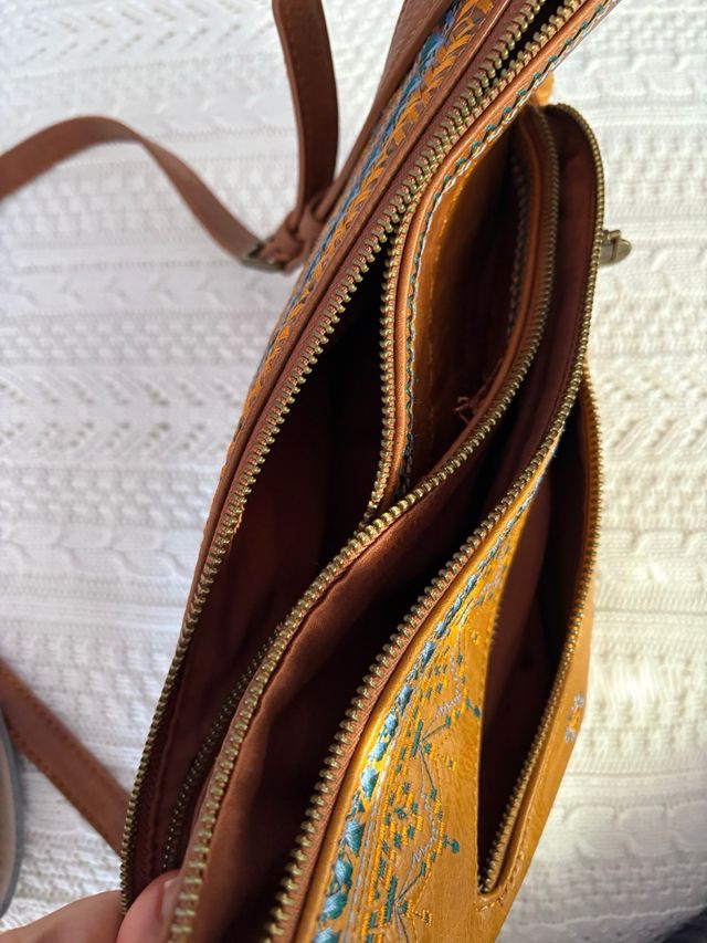 Bolso Desigual marrón - Multicolor