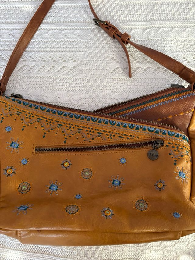 Bolso Desigual marrón - Multicolor